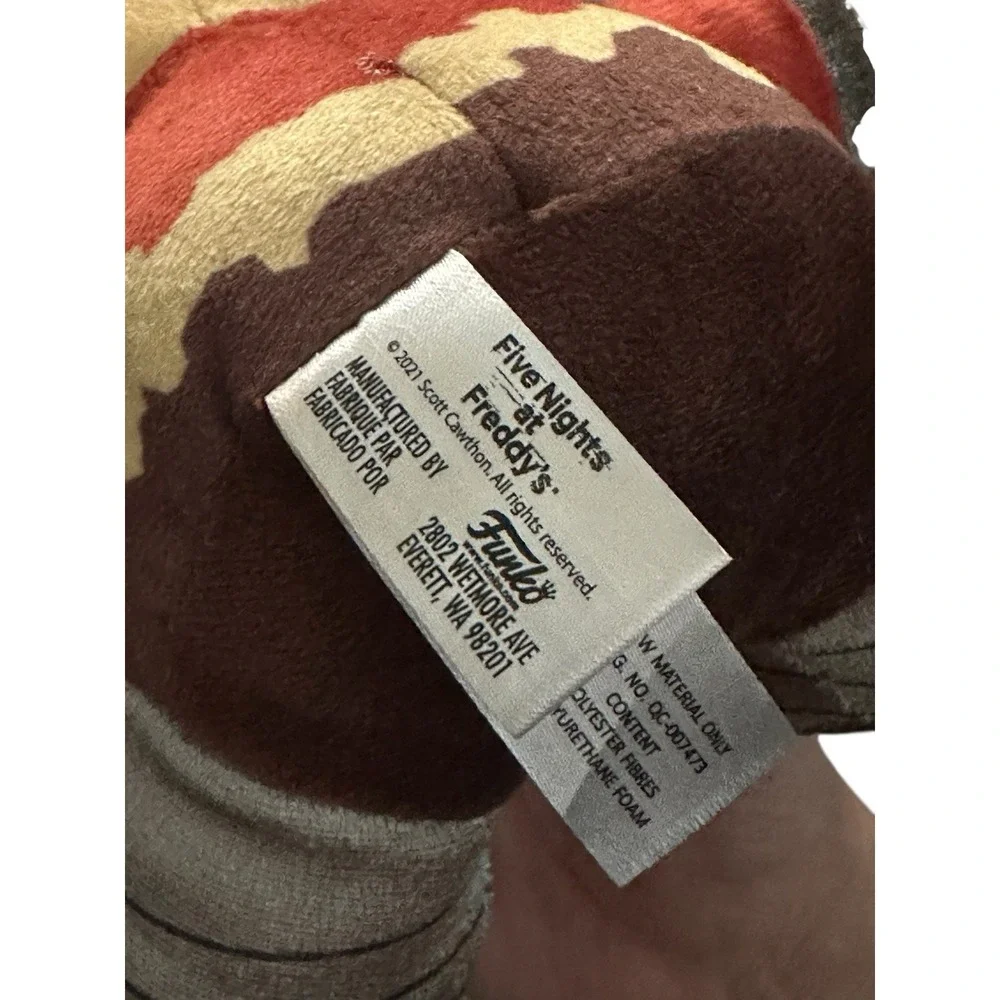 FUNKO Five Nights At Freddys Tie-Dye Foxy FNAF Plush Lot Of‎ 2